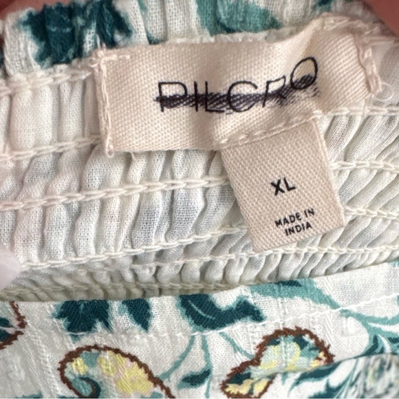 Anthropologie Pilcro Long-Sleeve Babydoll Top size XL - Picture 7 of 10